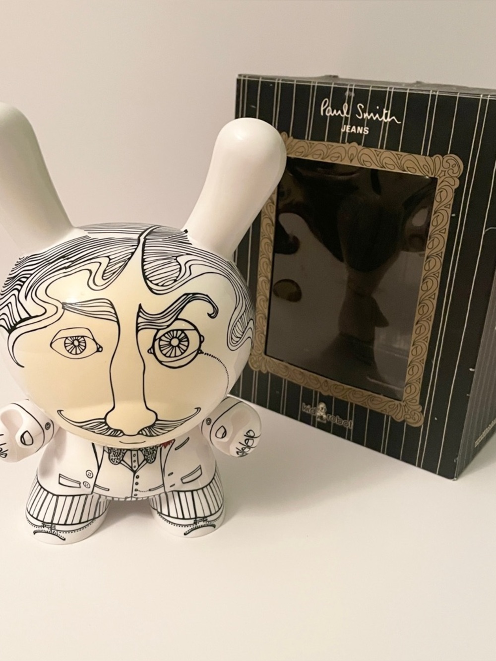 Kidrobot x Paul Smith Jeans 8” Dunny Vinyl Figure Box Limited Edition Flaws